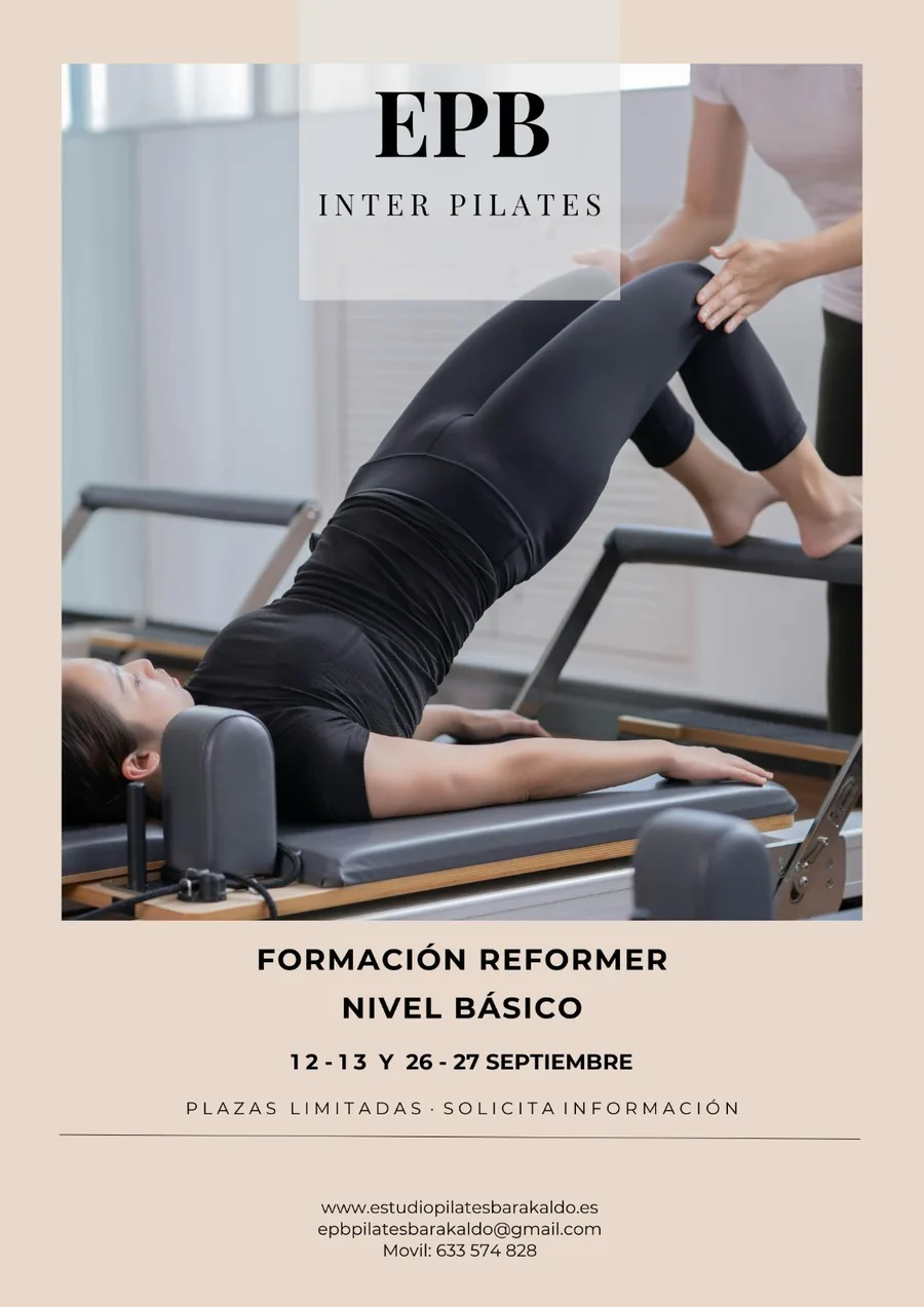 Contenido de la Formación Reformer: horas presenciales, biomecánica y repertorio