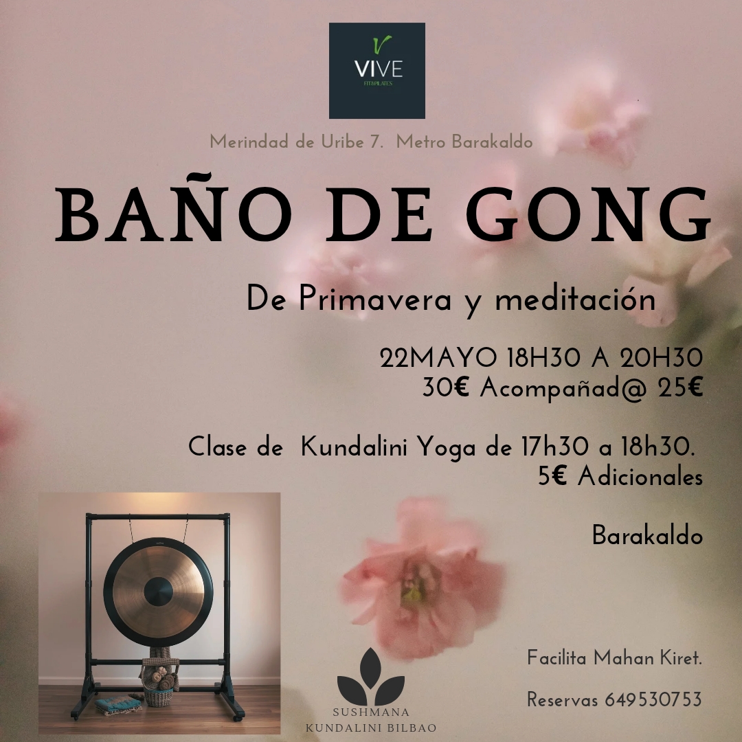 Baño de gong