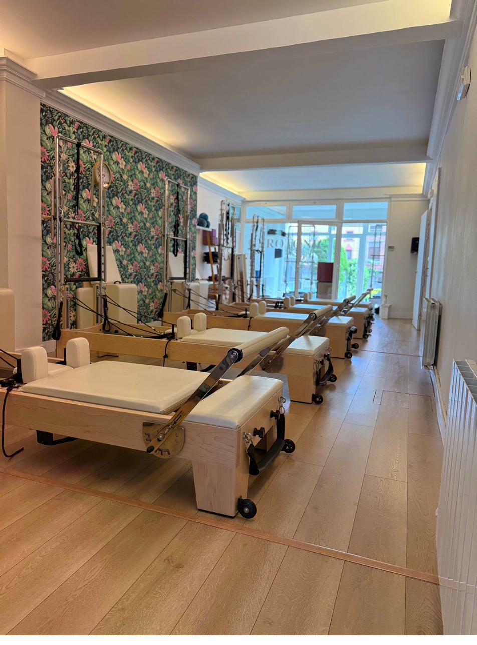 Sala de Pilates Reformer en Estudio Pilates Barakaldo